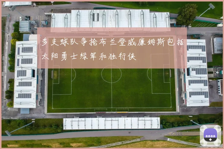 多支球队争抢布兰登威廉姆斯包括太阳勇士绿军和独行侠